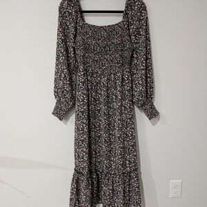 Floral Smocked Dress